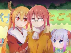 Why is the gap between Miss Kobayashi's Dragon Maid and The helpful fox Senko so huge?