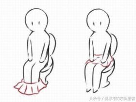 Is it true that anime actress doesn't take off her skirt when she goes to the bathroom? Those things about the toilet in the animation