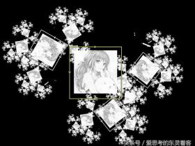 What is it like to copy and zoom a Laurie's head more than 16 times? Fractal painting is fun